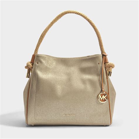 isla large canvas tote bag. michael michael kors|Michael Kors marina canvas bag.